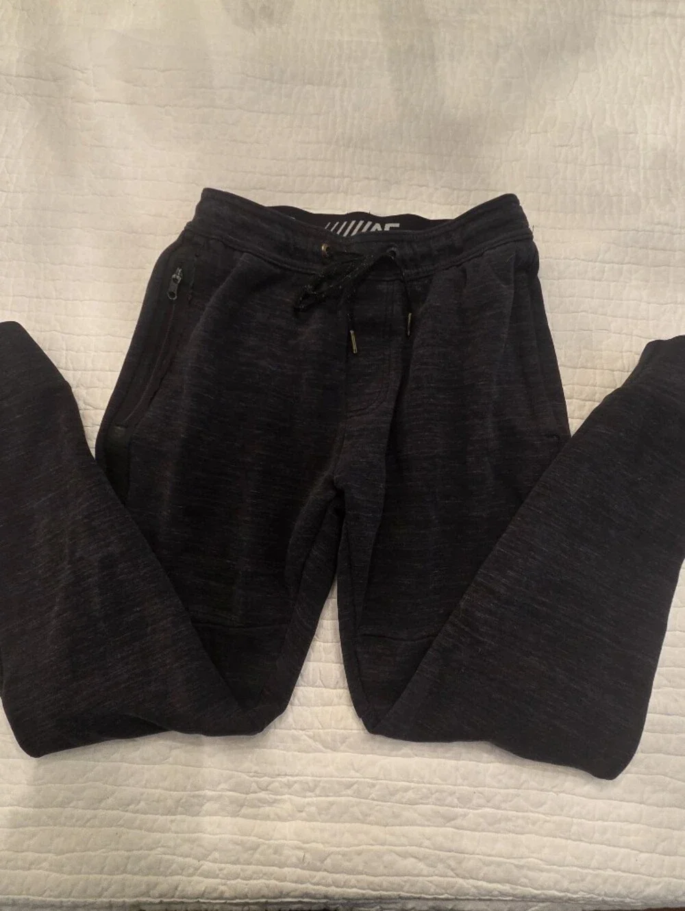American Eagle Outfitters Flex Men’s Dark Heather Black Jogger Jeans Size XS